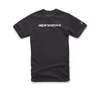 Linear Wordmark Tee Black Grey M