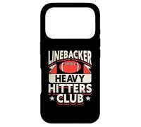 Linebacker Heavy Hitters Club For A Hard Hitting Linebacker Case for iPhone 17 Pro