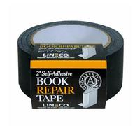 Lineco Book Repair Tape 5Cm X 4.5M Black Self-Adhesive Vinyl Cloth