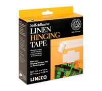 Lineco Linen Hinging Tape Self-Adhesive 3.17 Cm X 45.72 M (1.25" X 150')