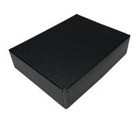 Lineco Museum Storage Box Black 9.5X12.5X3 In
