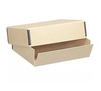Lineco Museum Storage Box Tan 11.5X15X3 Inch