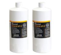 Lineco, Neutral pH Adhesive, Archival Quality Acid-Free PVA Buffered Adhesive Dries Clear Flexible, 1 Quart, Ideal for Paper Board Framing Collage Crafts Bookbinding, Pack of 2