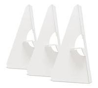 Lineco Self Adhesive Cardboard Easel Backs, 12 Inch, White, 50 Pack