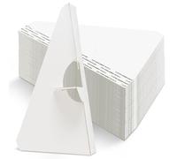 Lineco Self Stick Easel Backs 5 in. white pack of 25
