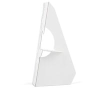 Lineco Single Wing Self-Stick Easel Backs, Size 7", White, Pack of 25 | Single Wing, Acid Free, Display Signs, Canvas, Photographs, Brochures, Posters, Artwork and Crafts, Made in USA