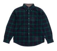 Lined Collar Shirt - Black Watch Tartan L