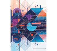 Lined Composition Notebook 7x10 in | Premium Journal - 120 pages - White paper - Pattern Abstract 8A | Made in Italy |: For School, College, Office, Work & Creative Projects