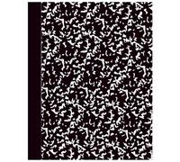 Lined Composition Notebook: Black White Minimalist Journal Composition Style Notebook For Students Writers Artists Creative Notebook-Girls, School, College, University, Work, Office
