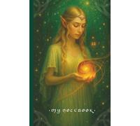 Lined Fantasy Notebook Journal - Elven Princess in Enchanted Forest: Beautiful Full Colour Magical Fantasy Cover - 100 Light Cream Lined Pages