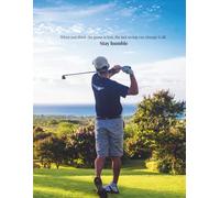 Lined Journal for Adults - US Standard, No Margin: When You Think the Game Is Lost, the Last Swing Can Change It All - Stay Humble