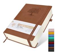 Lined Journal Notebook -365 Pages A4 Big Journal for Writing Men Women, College Ruled Notebook, Hardcover Leather Journal, Daily Journal Notebook for Work, Note Taking, 100Gsm Lined Paper ( 8.5" x 11"