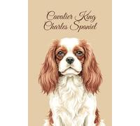 Lined Notebook 6x9: Cavalier King Charles Spaniel Notebook for Studying, Work, Note Taking | Cute Watercolor Dog Portrait Journal for Girls, Women, Teens | Cavalier King Charles Fan Gift (Dog breeds)