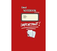 Lined Notebook A4 - 48 Pages | Exercise Book for School, Homework & Everyday Writing: Wide Ruled Composition Book | Perfect for Students, Kids, Teachers & Back to School Supplies