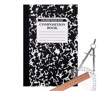 Lined Notebook | A5 Paper No Bleed Through Journaling Accessories, College Lined Notebook and Diary Accessories | for Students, Teachers, Home, School, Classroom, Library, Office, Travel and Diens