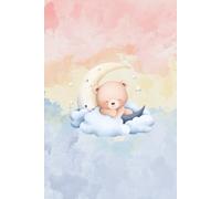 Lined Notebook: Bear Hugs Collection: "Sleepy Bear Dreams" (Moments of the day: Sweet Little Bear Hugs Collection)