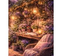 Lined Notebook - Cozy Greenhouse Garden: Aesthetic Cottage Garden Journal for Writing, Notes and Creative Thoughts