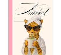 Lined Notebook: Cute Aesthetic Pink Leopard Diva Notebook For School, Work, Journaling | 120 Lined Pages | 7.5 x 9.25 In Soft Matte Cover Composition Notebook For Teens And Young Adults