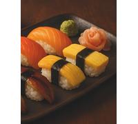 Lined Notebook - Japanese Sushi Theme: A cozy lined notebook for writing, notes, ideas, and everyday use