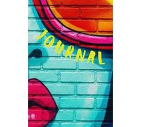 Lined Notebook Journal, Medium 6x9 Inches, 200 Pages. Use for Office, Home, School or Business. (Graffiti, Ruled): Hardcover Notebook with Colorful ... for Writing, Journaling, and Creative Ideas