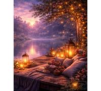 Lined Notebook - Lakeside Sunset Retreat: A peaceful space for writing, notes, and quiet reflection