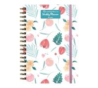 Lined Notebook - Professional Notebook, Meeting Note Book For Work, 53-page A5 Spiral Bound Portable Offices Supplies, Daily Work Planner, For Habit Health Mental Study Task Home Cleaning Exercise