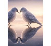 Lined Notebook - White Dove Theme: A peaceful lined notebook for writing, notes, ideas, and everyday use