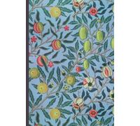 Lined Notebook William Morris’s Pomegranate Pattern: 7 x 10 Fine Art Blank Lined Notebook Journal with William Morris’s Pomegranate Pattern. Perfect Gift for Friends, Co-Workers, Art Lovers, Everyone