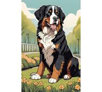Lined Paper Notebook Bernese Mountain Dog: A5 96-page, Paws and Lines: A Bernese Mountain Dog Inspired for school and studies