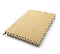 Lined Paper Refill Notebooks - for Sovereign-Gear Refillable Leather Journal - Eco Friendly Acid-Free & Tree-Free Recycled Sheets A5 Ruled Notepad 146 x 210 cm with 240 Soft Pages and Bookmark