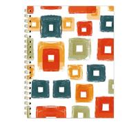 Lined Spiral Notebook Journal for Women ,A4 Large Hardcover Spiral Journals with 100 GSM Thick Paper, 120 Pages, Cute 8.5" x 11" College Ruled Notebooks for Writing Work School, Flower Garden (A4