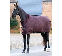 LeMieux Kudos Luxe Lined Stable Rug - Faux Fur Lined - 1000 Denier Rip Stop - Anti-static Microfibre Lining - Damson - 6ft6