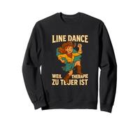 Linedance Sayings - Line Dancing Motif Therapy Sweatshirt