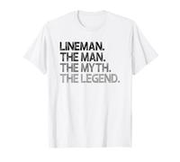 Lineman Gift Man Myth The Legend T-Shirt