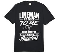 Lineman Humor Comfort Colors Adult Heavyweight T-Shirt