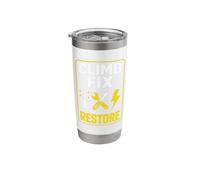 Lineman Powerline Worker Electrical Lineman High Voltage Stainless Steel Insulated Tumbler