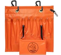 Lineman Tool Board, Aerial Apron Bucket Truck Tools Organizer with Over 8 Pockets and Aerial Bucket Hooks, Tool Organizer for Bucket Trucks and Lineman