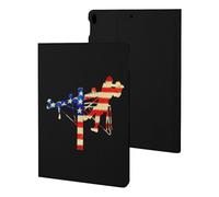 Lineman U.S. Flag Cute Tablet Case Unisex Slim Hard Protective Cover Compatible with iPad 9th/ 8th/ 7th