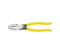 Klein Tools D2139NECR Side-Cutting Pliers, 0 V, Yellow/Silver, 229 mm