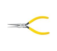 Linemans Pliers, Needle Nose Side Cutters, Spring Loaded, 5-Inch with Knurled Jaw Klein Tools D318-51/2C