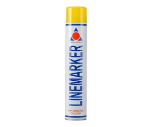 Linemarker Yellow Line Marking Spray Paint 750ml 750ml Yellow