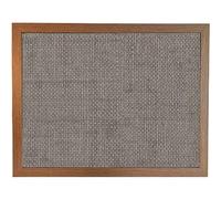 Linen 72 LAP TRAY: Bean Bag Cushioned Laptop Desk, Padded TV Dinner Food Table (Linen 72 Wood)