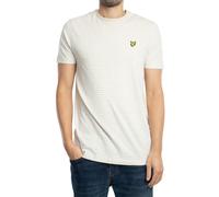 Linen Blend Breton Stripe T-Shirt Luna/White XXL