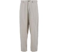 Linen-Blend Relaxed Trousers - Mist 34