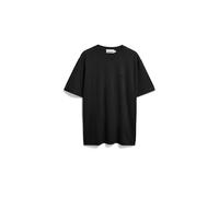 Linen blend T-shirt Armedangels Maarkos Noir L