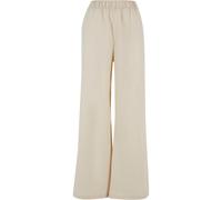 Urban Classics Linen Mixed Wide Pants Beige 5XL Women