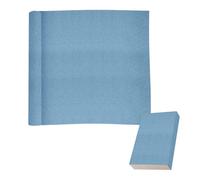 Linen Book Cloth for Book Binding 30x130cm Book Binding Cloth Paper Backed Fabric for DIY Book Covers Albums Gift Boxes Black Ideal for Crafters Book Lovers (Blue)