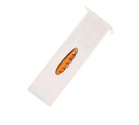 Linen Bread Bag Drawstring Loaf Artisan Baguette Eco