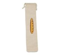 Linen Bread Bag Reusable Drawstring Large Washable Unbleached