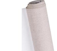 Linen Canvas for Painting Linen Roll Art for Primed Painting Canvas One Blank Supplies Oil Layer Artist Blend(Width 28cm 5M Length)
